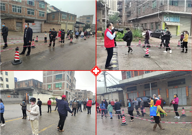 “疫”不容辞||ladbrokes立博科技志愿者协助开展全员大规模核酸检测工作